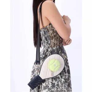 KATE SPADE Grand Slam 3D Tennis Raquet Small Crossbody / NWT / Limited Edition